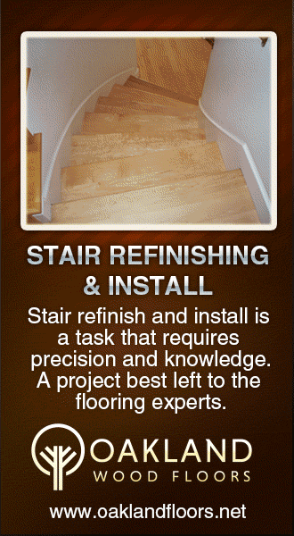 Stair refinish
