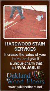 hardwood floor stain special from oakland wood floors