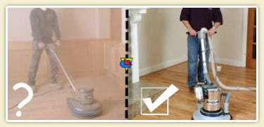 dustless wood floor sanding