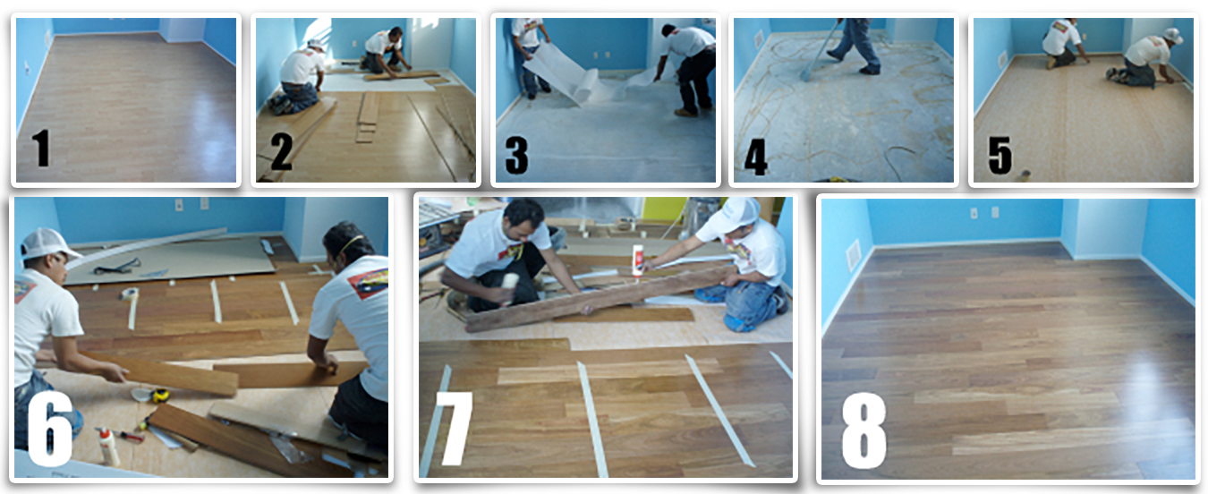 Flooring installation