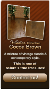 Max Windsor cocoa brown floors