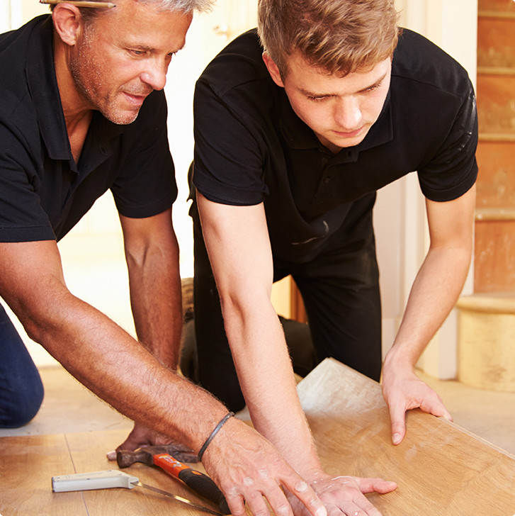 Rent A Flooring crew